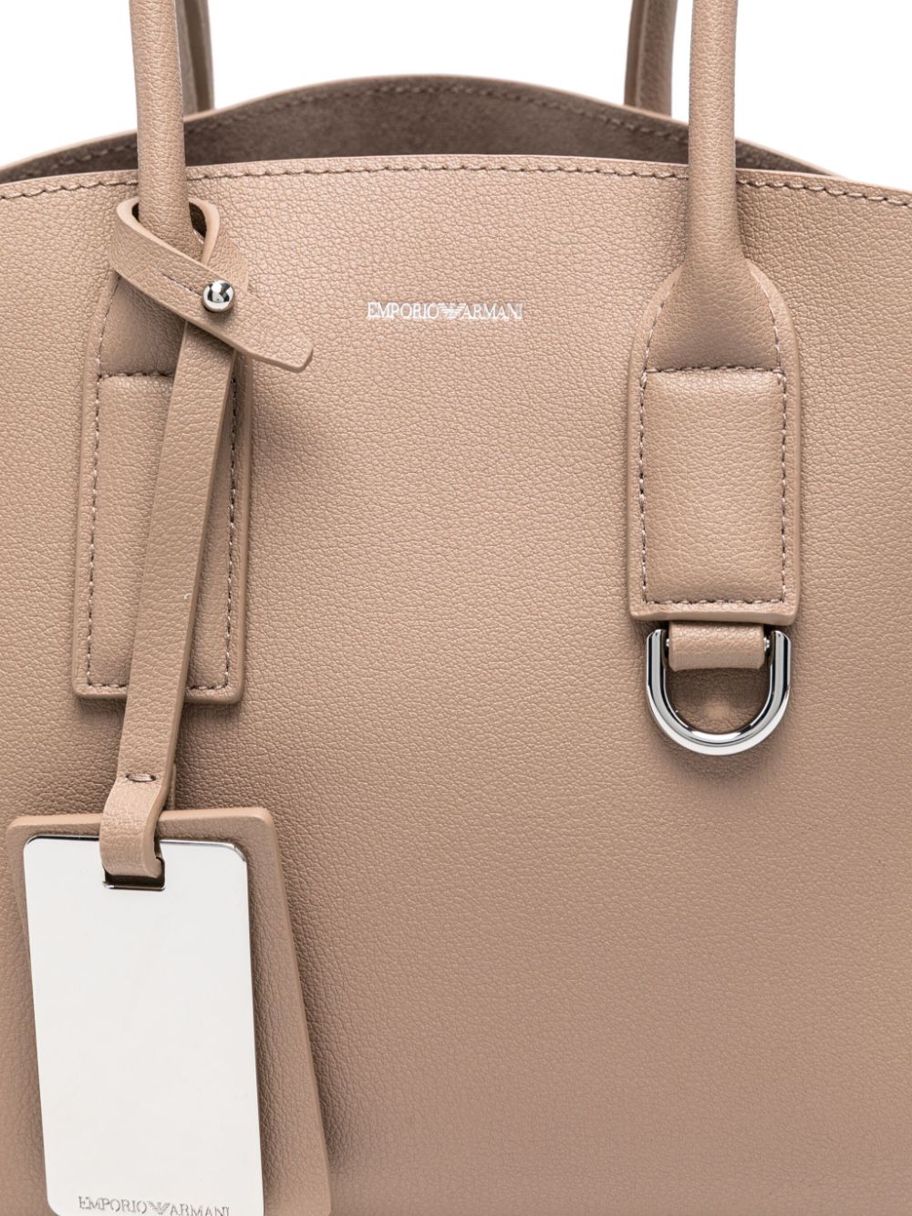 Emporio Armani Capsule Bags Beige Polyurethane