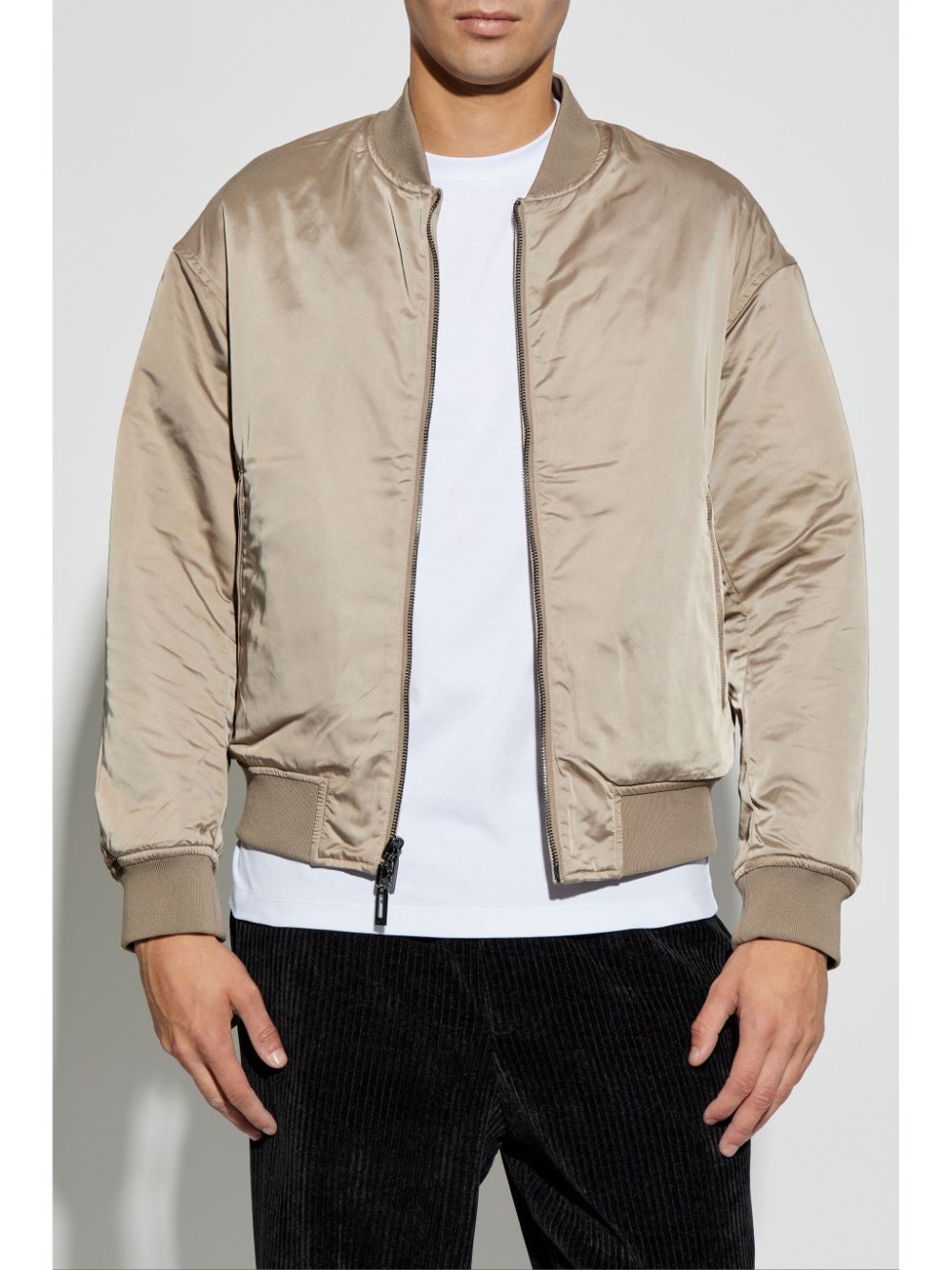 Emporio Armani Coats Tortora Polyester