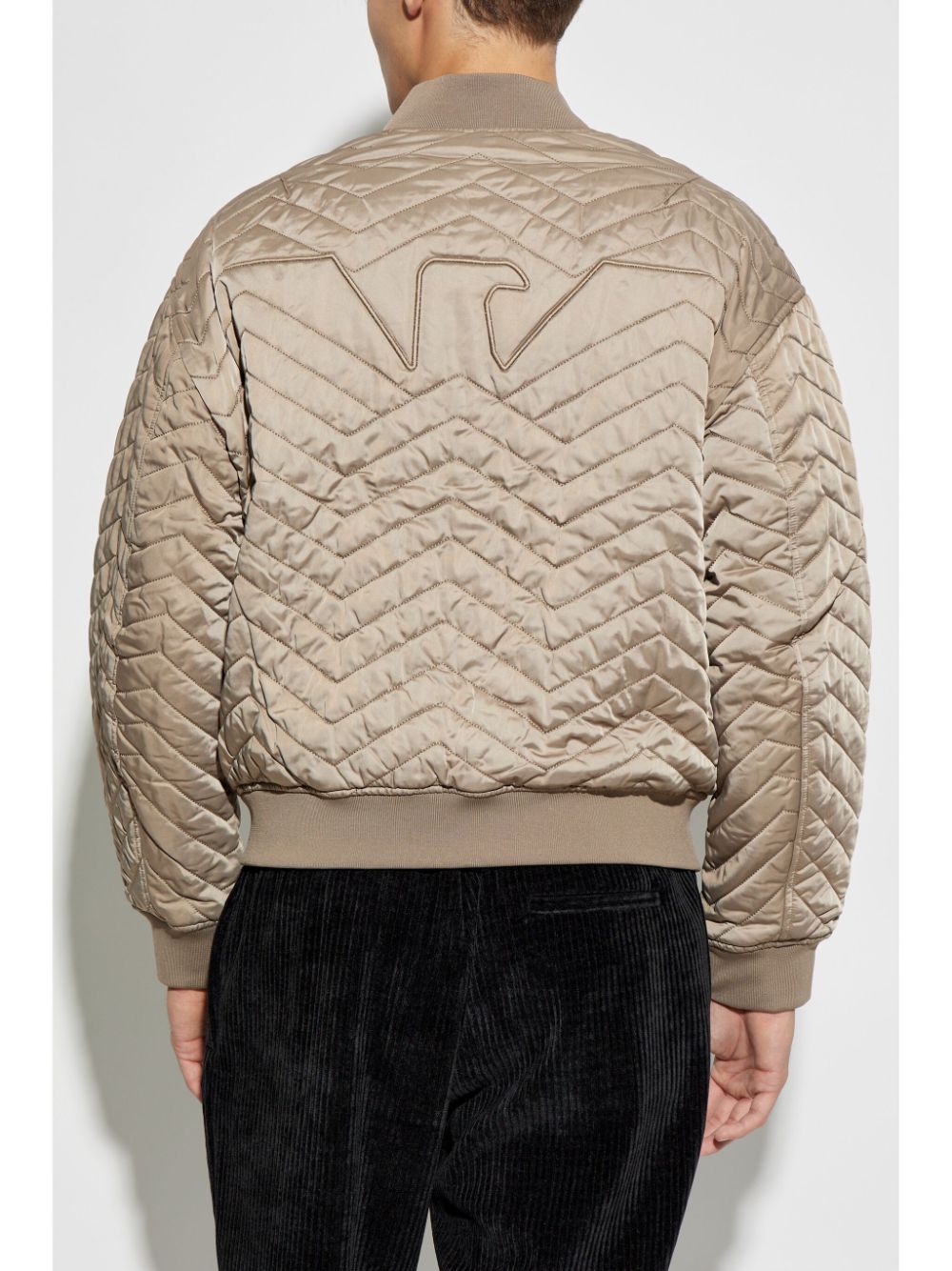 Emporio Armani Coats Tortora Polyester