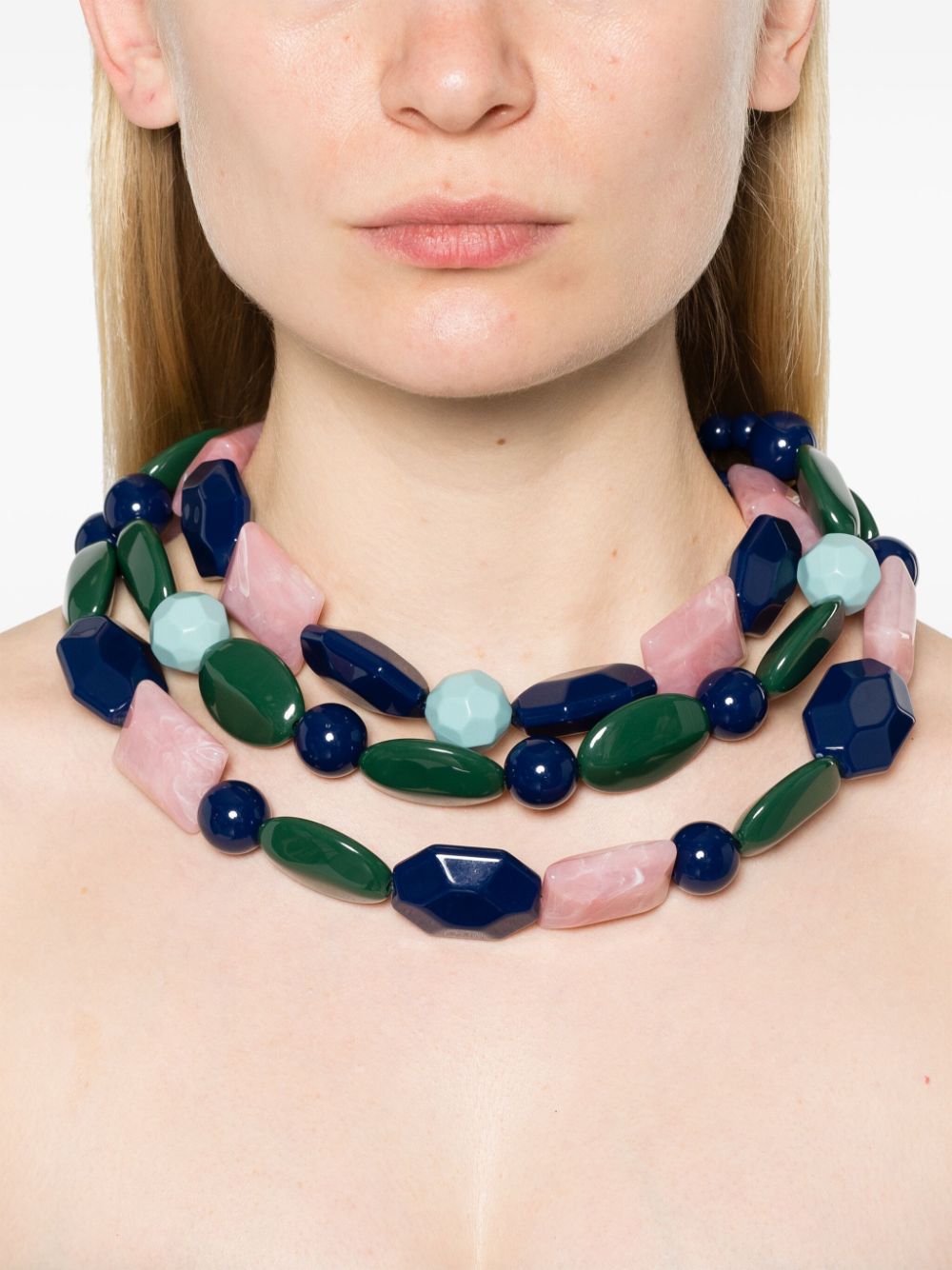 Emporio Armani Bijoux Verde Acrylic
