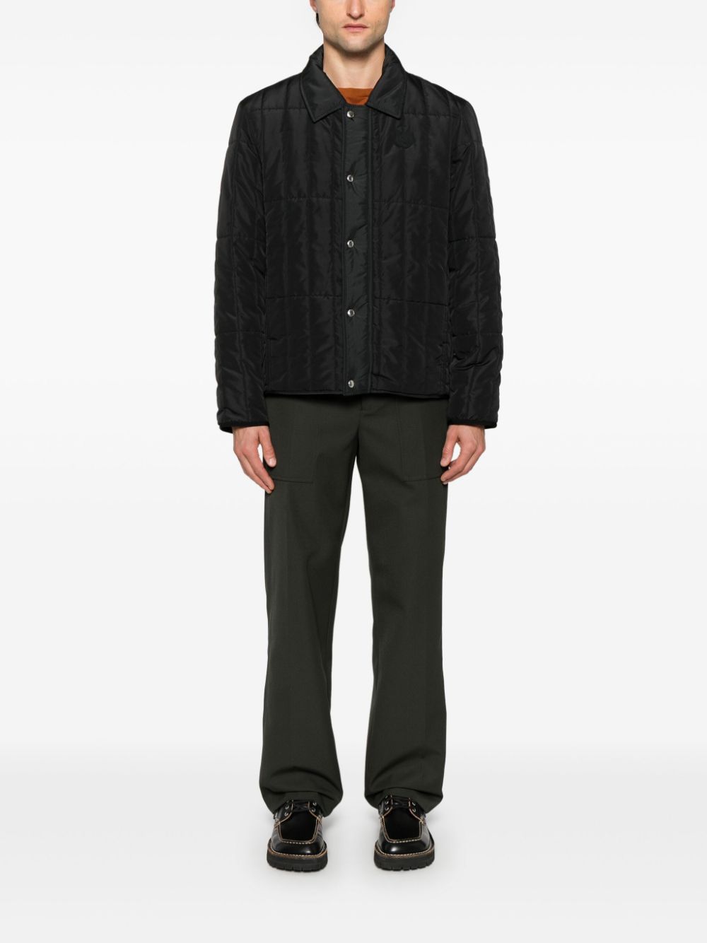 Maison Kitsune Jackets Black Polyamide