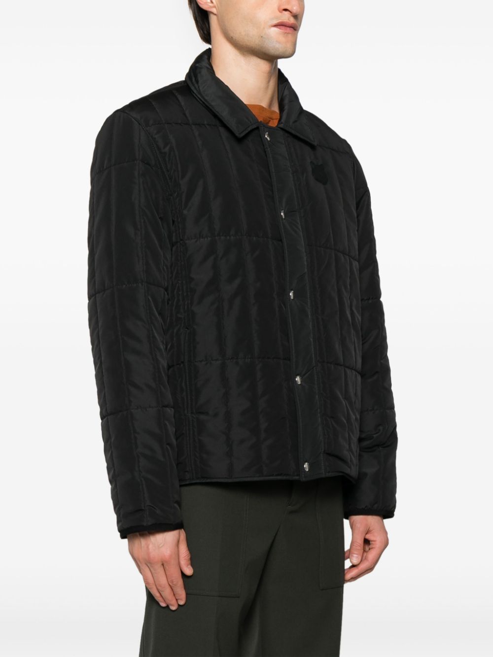 Maison Kitsune Jackets Black Polyamide