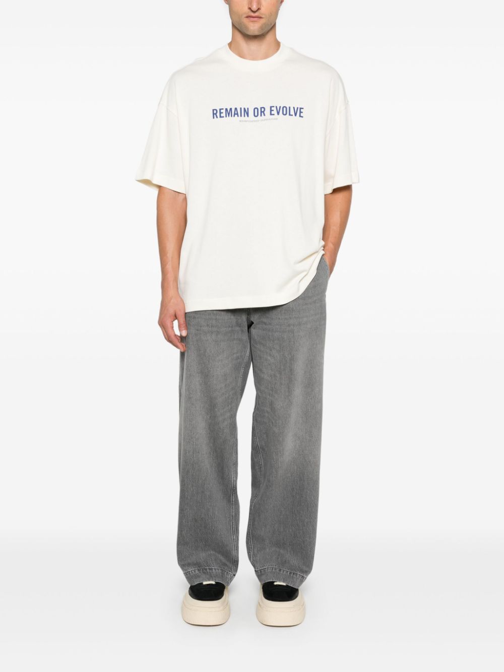 Emporio Armani Jeans Grigio Organic Cotton
