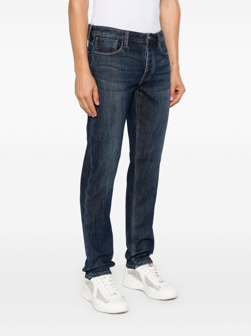 Emporio Armani Jeans Blu Cotton
