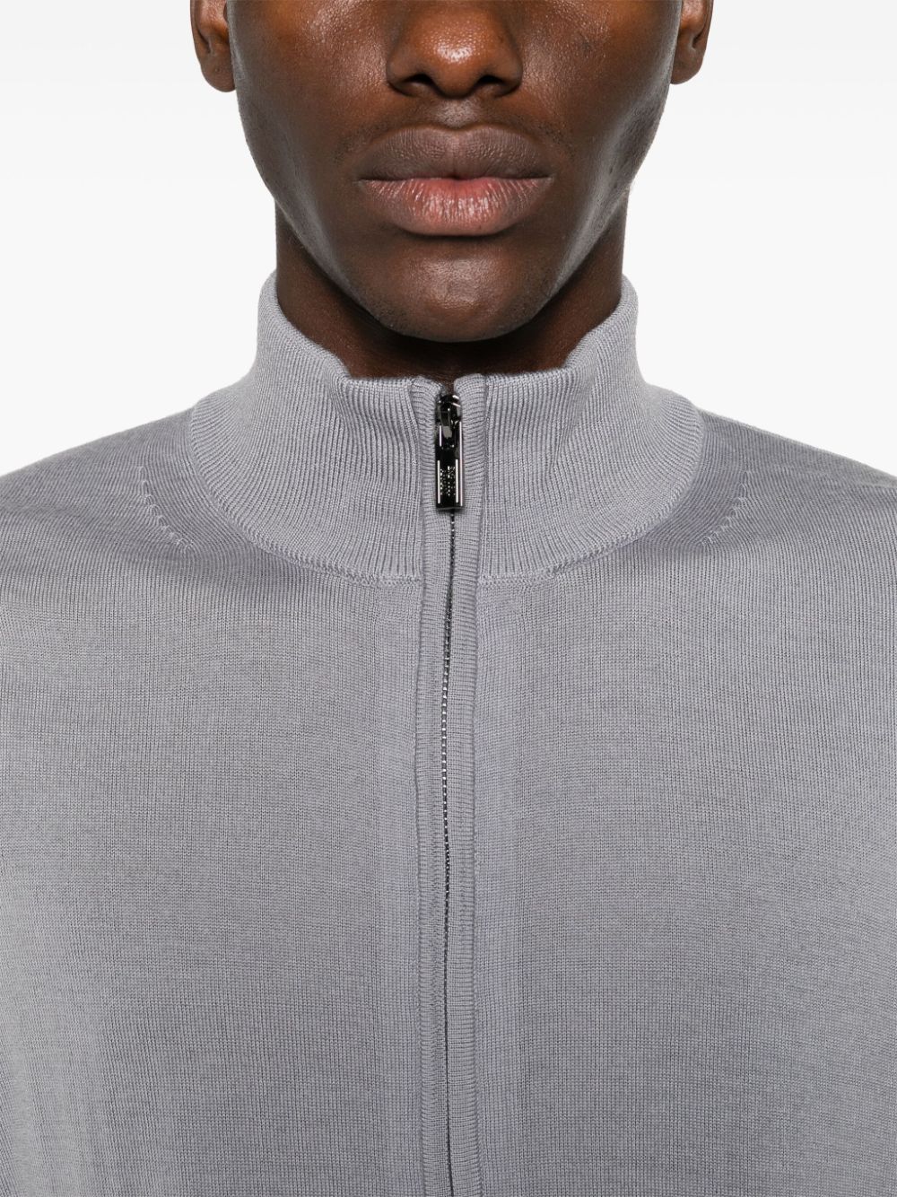 Emporio Armani Sweaters Grigio Virgin Wool