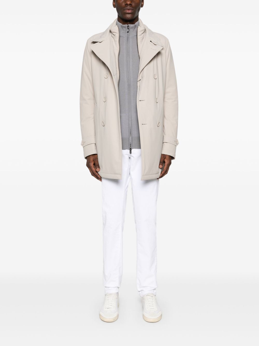 Emporio Armani Sweaters Grigio Virgin Wool