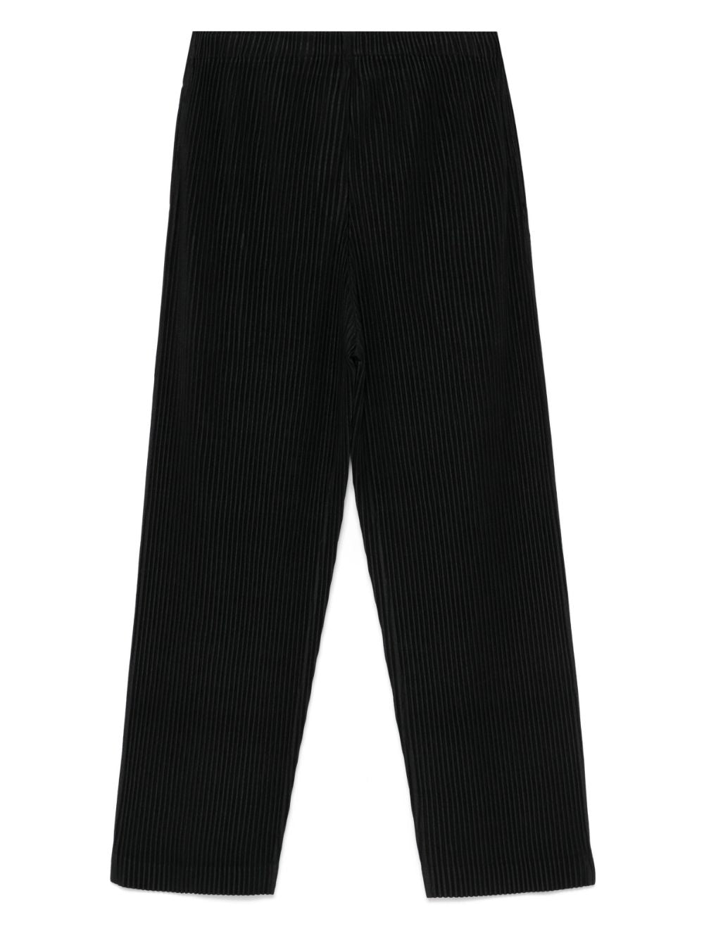 Homme Plisse Issey Miyake Trousers Black Polyester