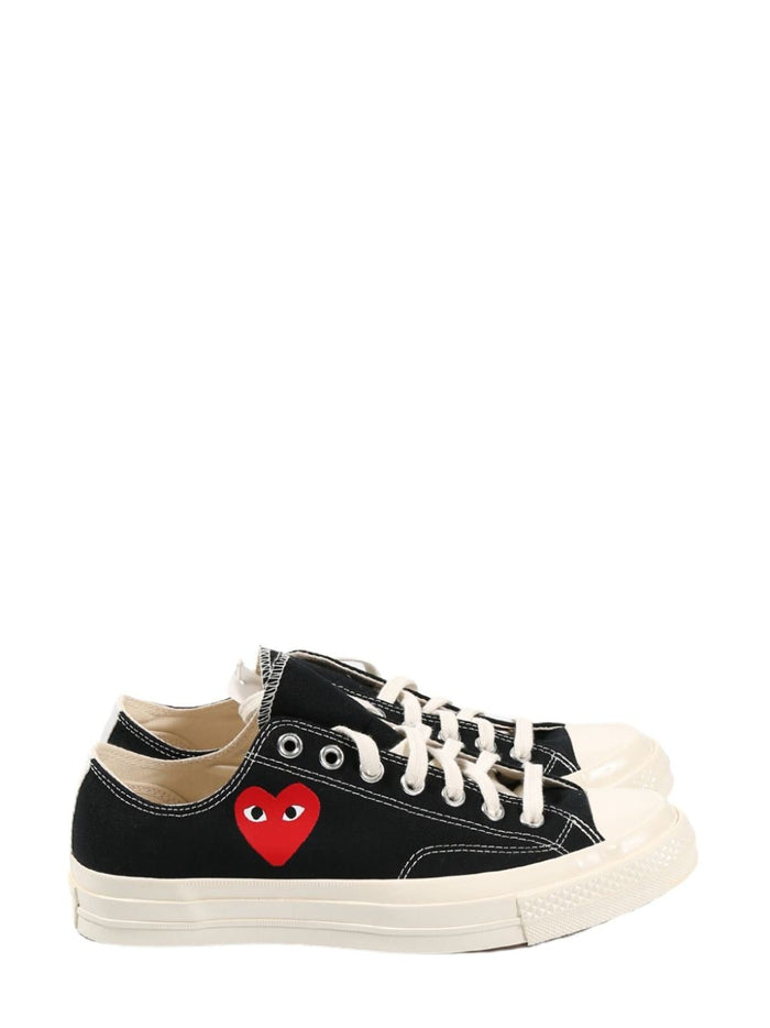 Comme des Garcons Sneakers Black Canvas