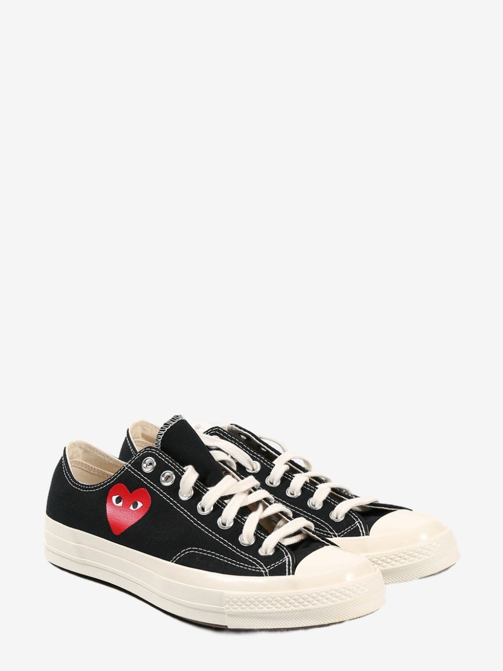 Comme des Garcons Sneakers Black Canvas