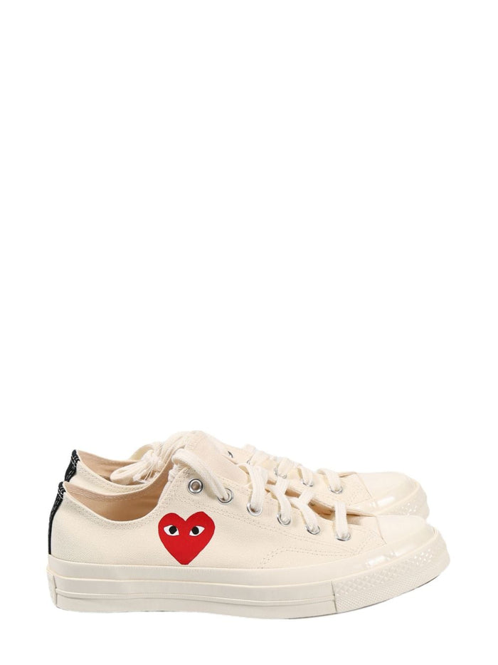 Comme des Garcons Sneakers Beige Canvas