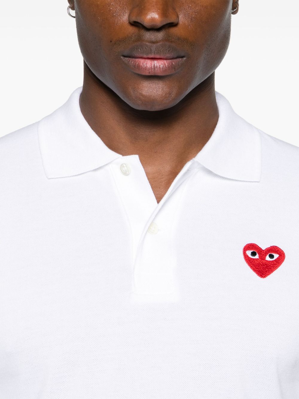 Comme Des Garcons T-Shirts And Polos White Cotton