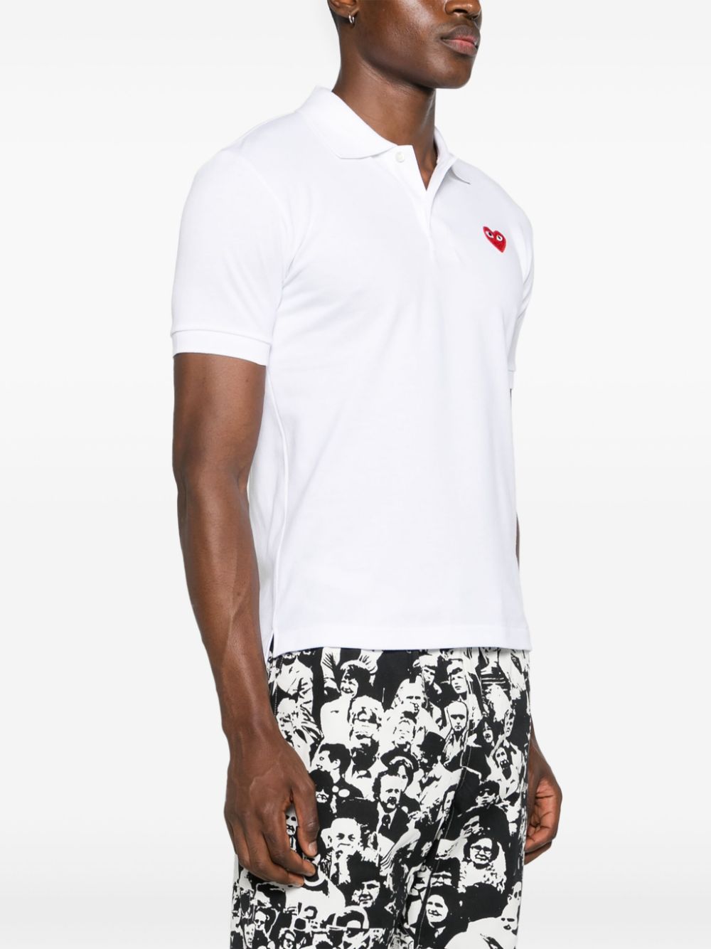 Comme Des Garcons T-Shirts And Polos White Cotton