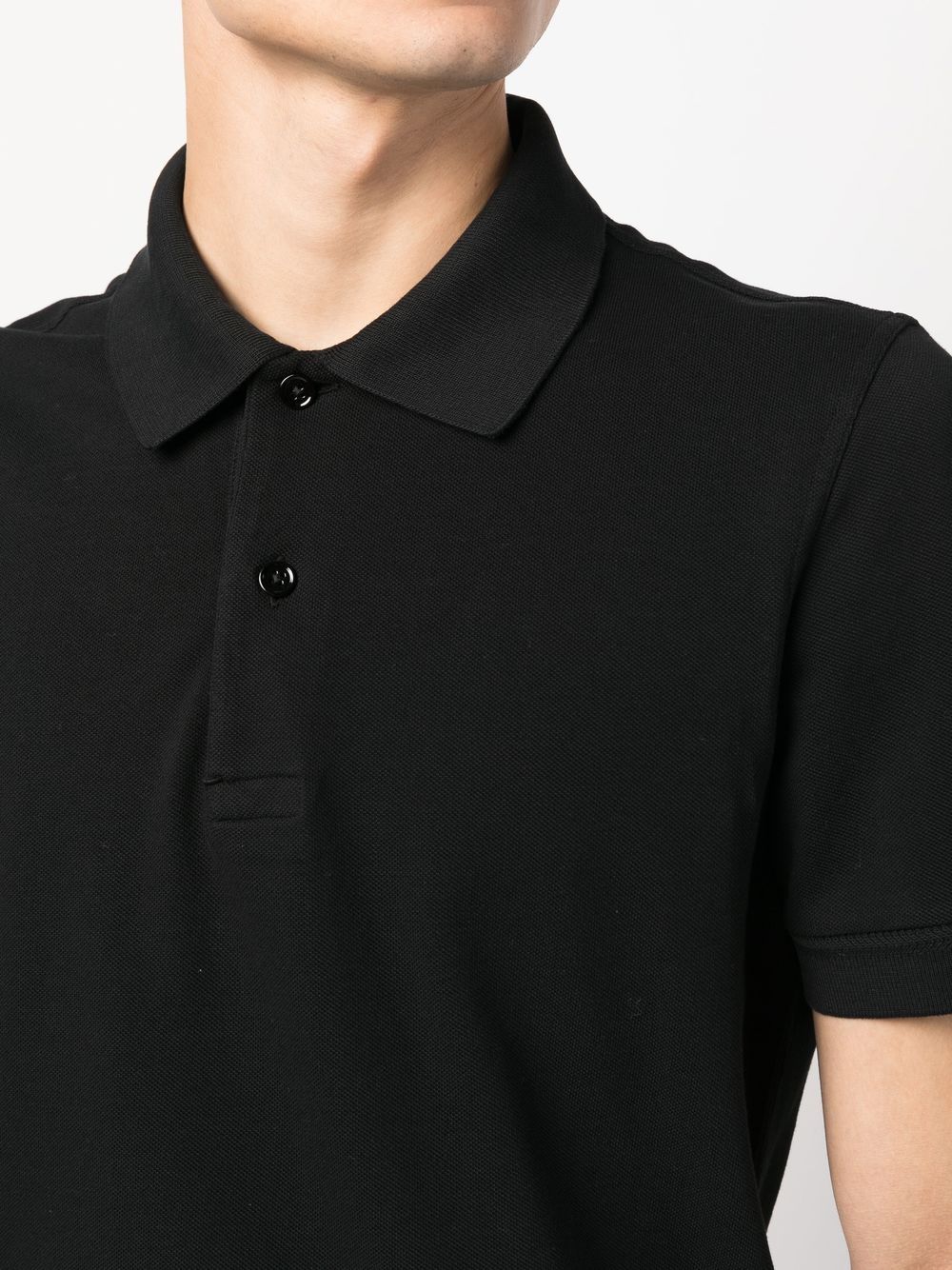 Tom Ford T-Shirts And Polos Black Cotton