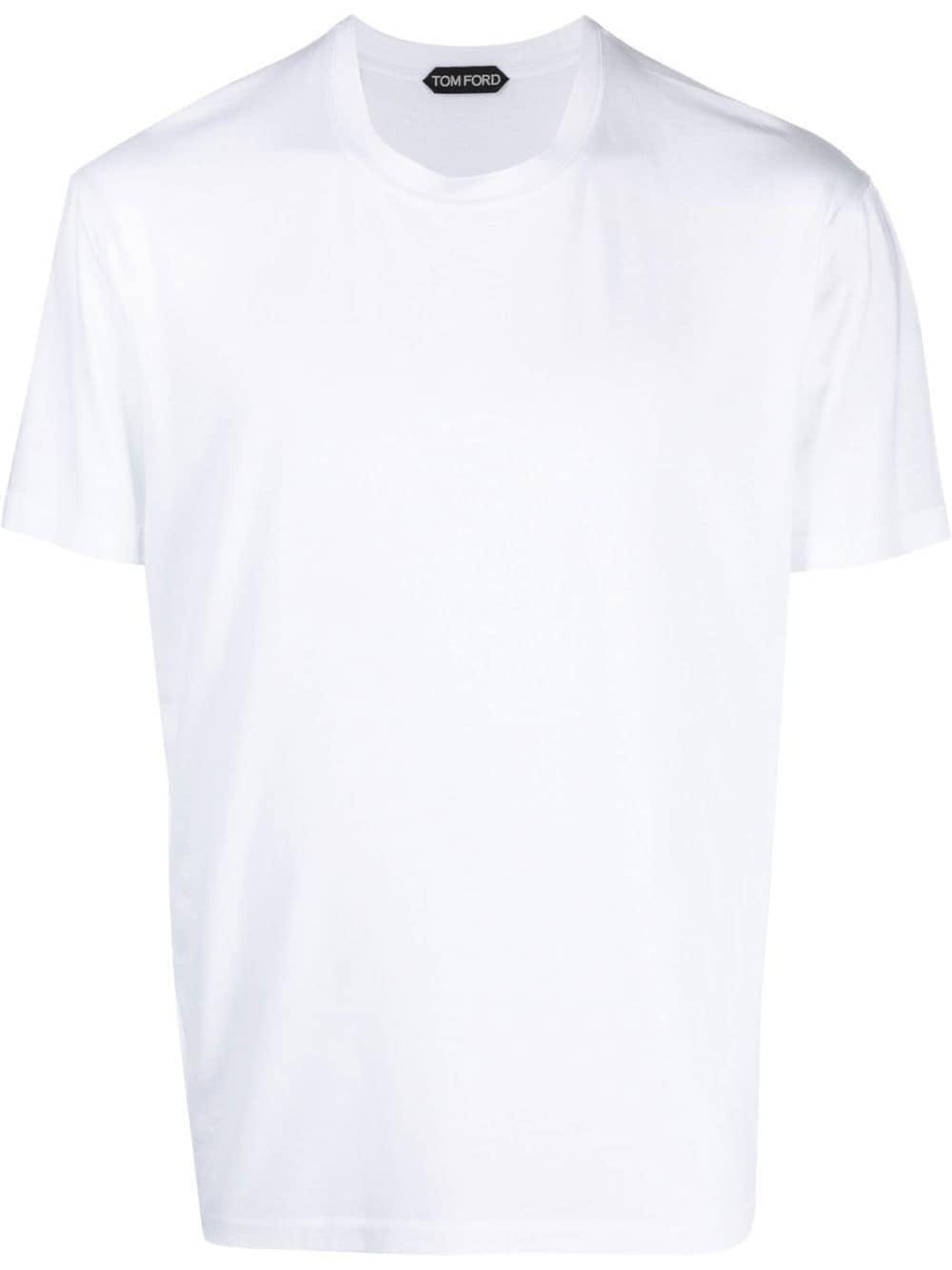 Tom Ford T-Shirts And Polos White Lyocell