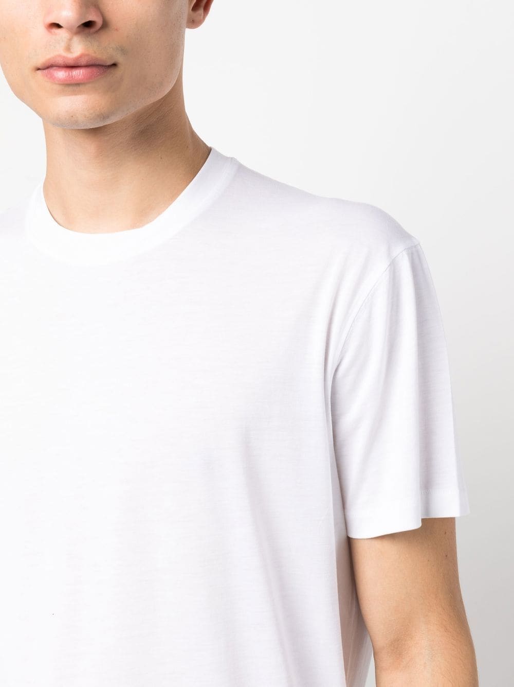 Tom Ford T-Shirts And Polos White Lyocell
