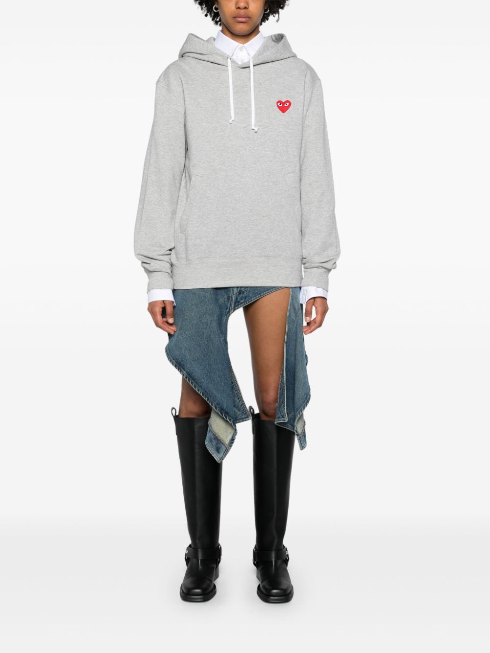 Comme Des Garcons Sweaters Grey Cotton