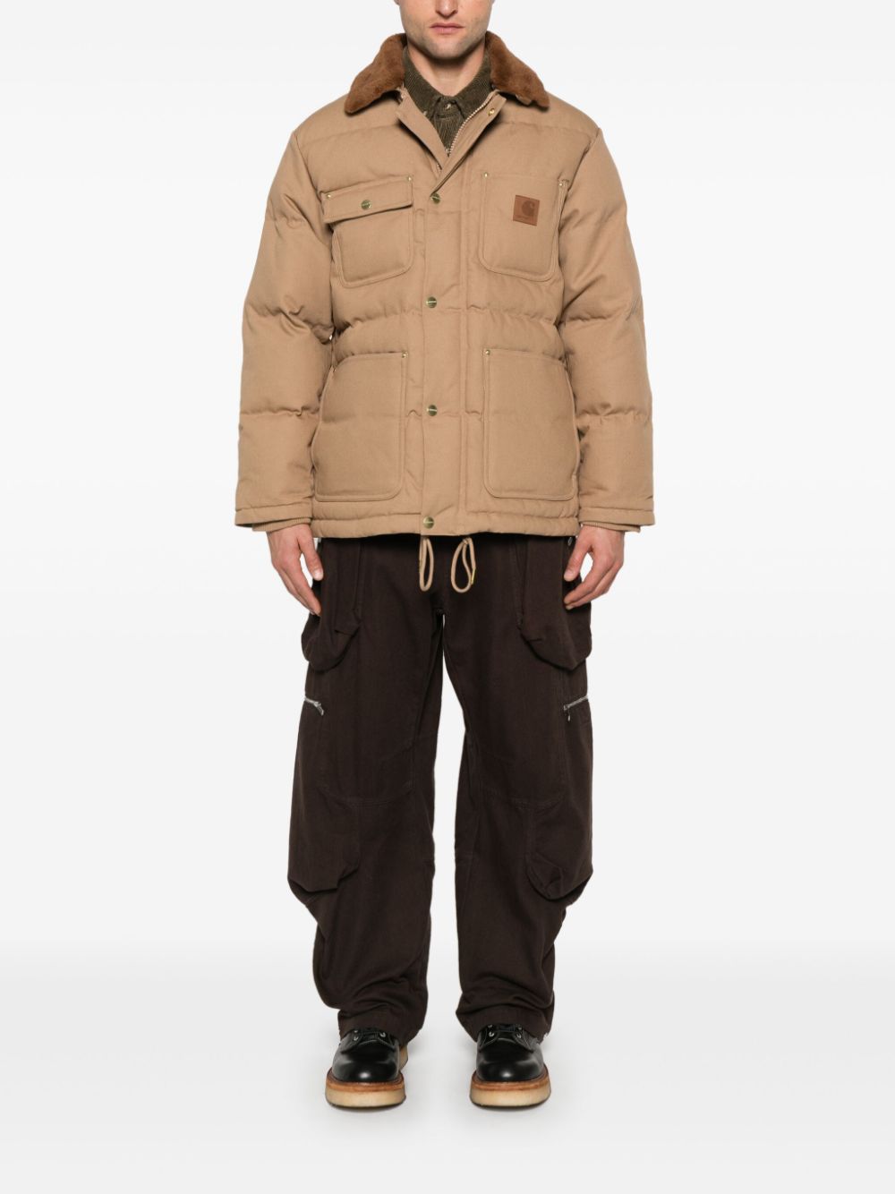 Carhartt Wip Main Jackets Beige Lining: Polyester