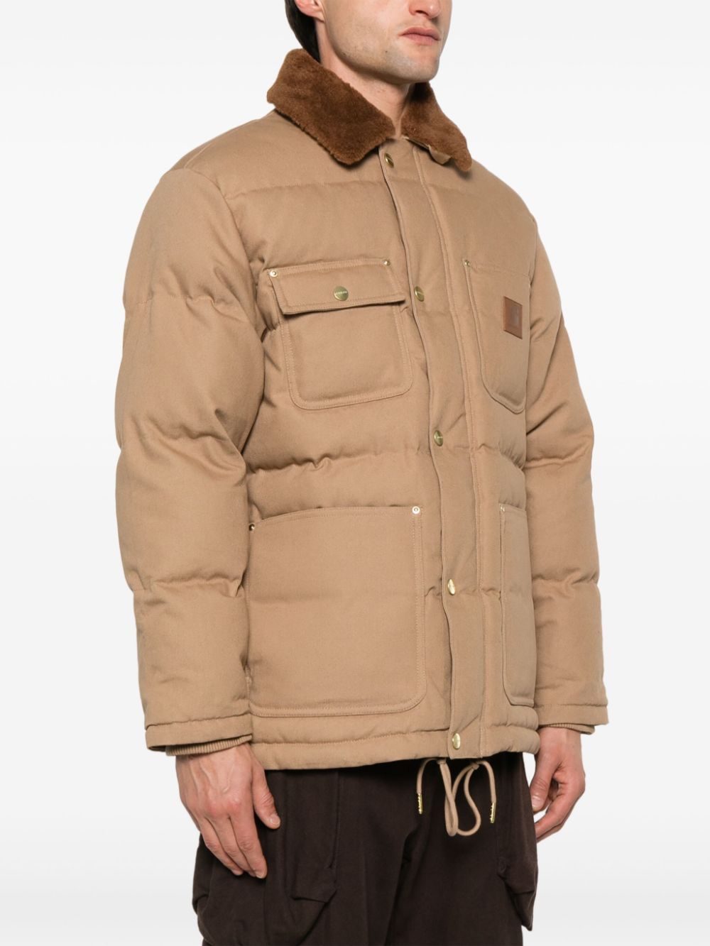 Carhartt Wip Main Jackets Beige Lining: Polyester