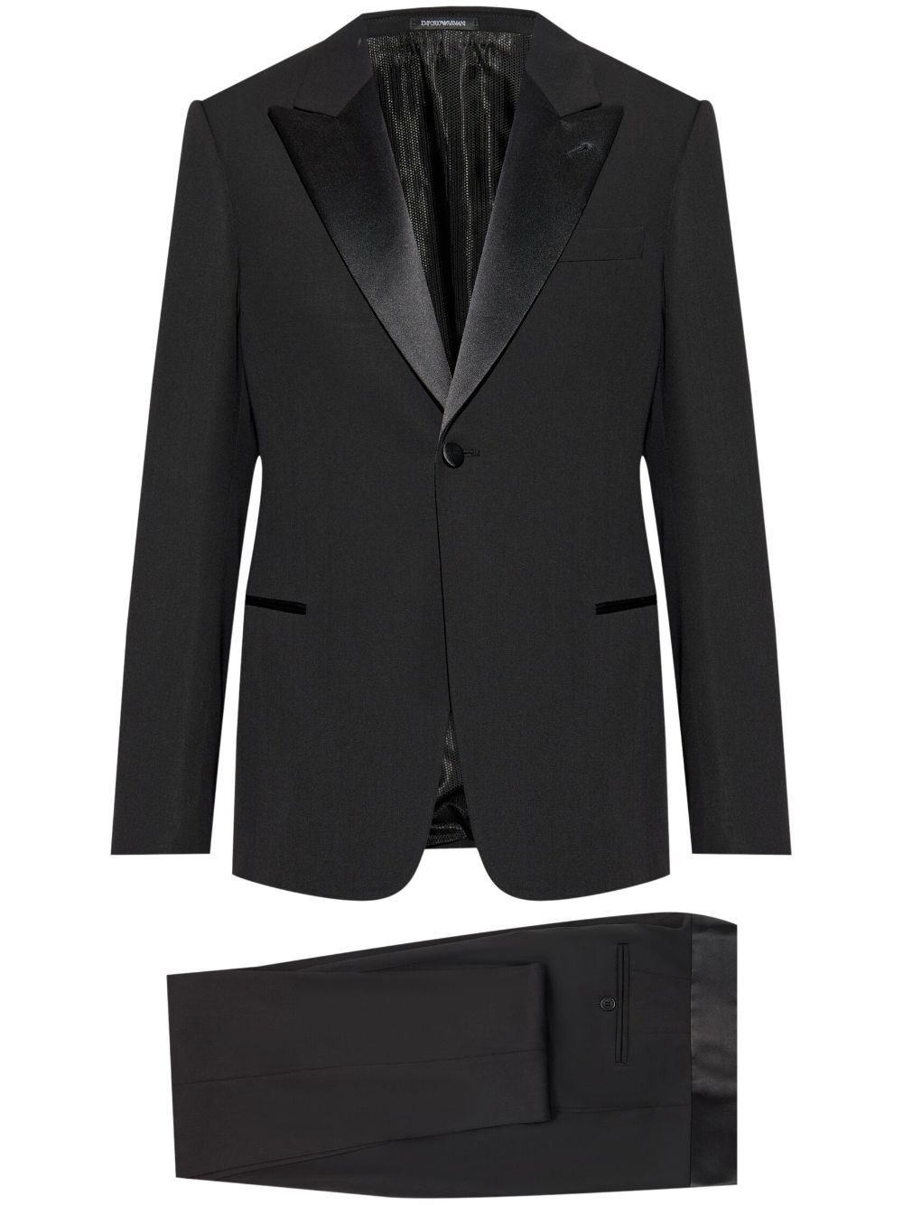 Emporio Armani Suit Nero Lining: Polyester
