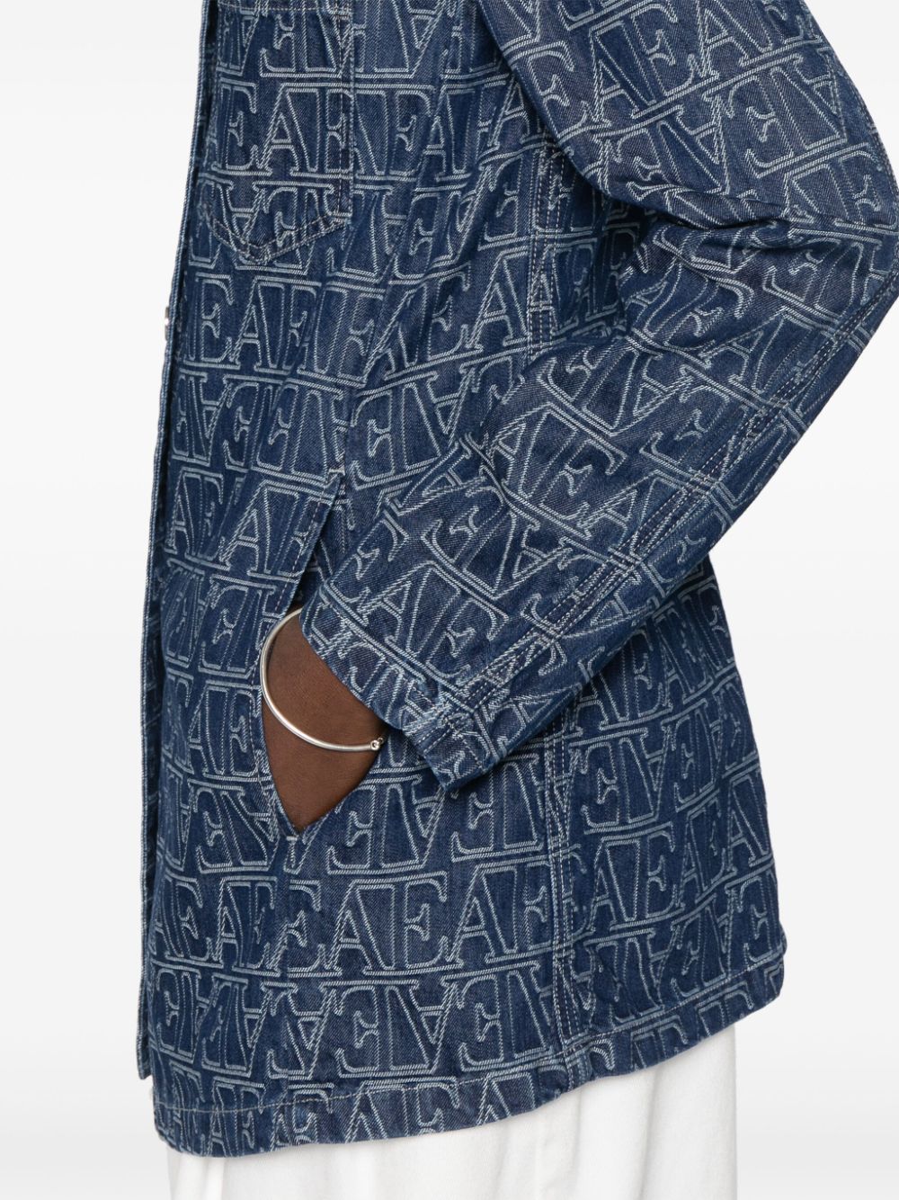 Emporio Armani Jackets Blu Cotton
