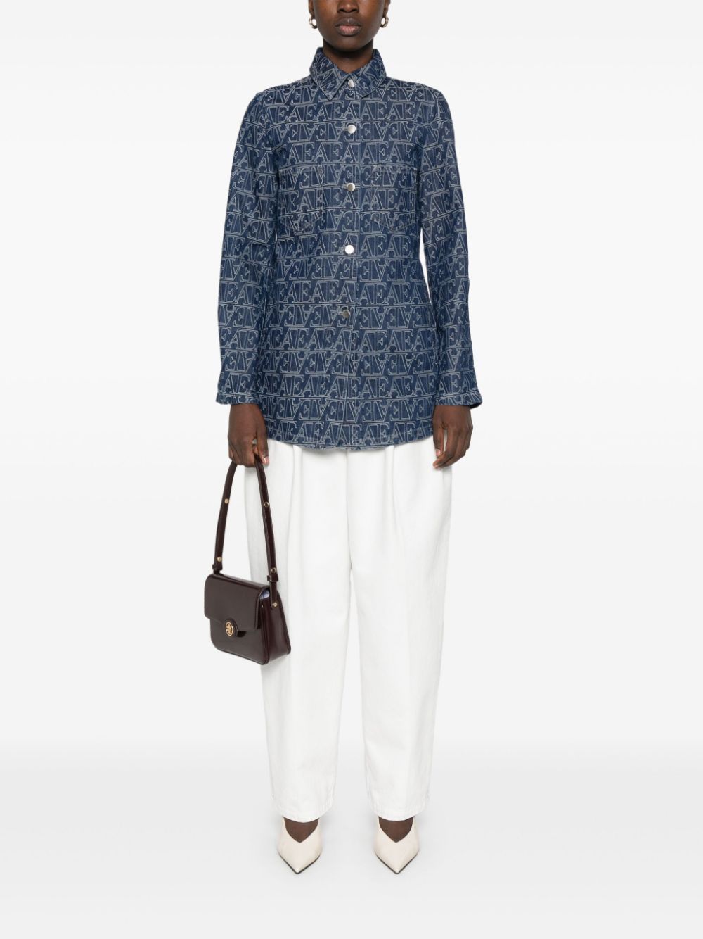Emporio Armani Jackets Blu Cotton