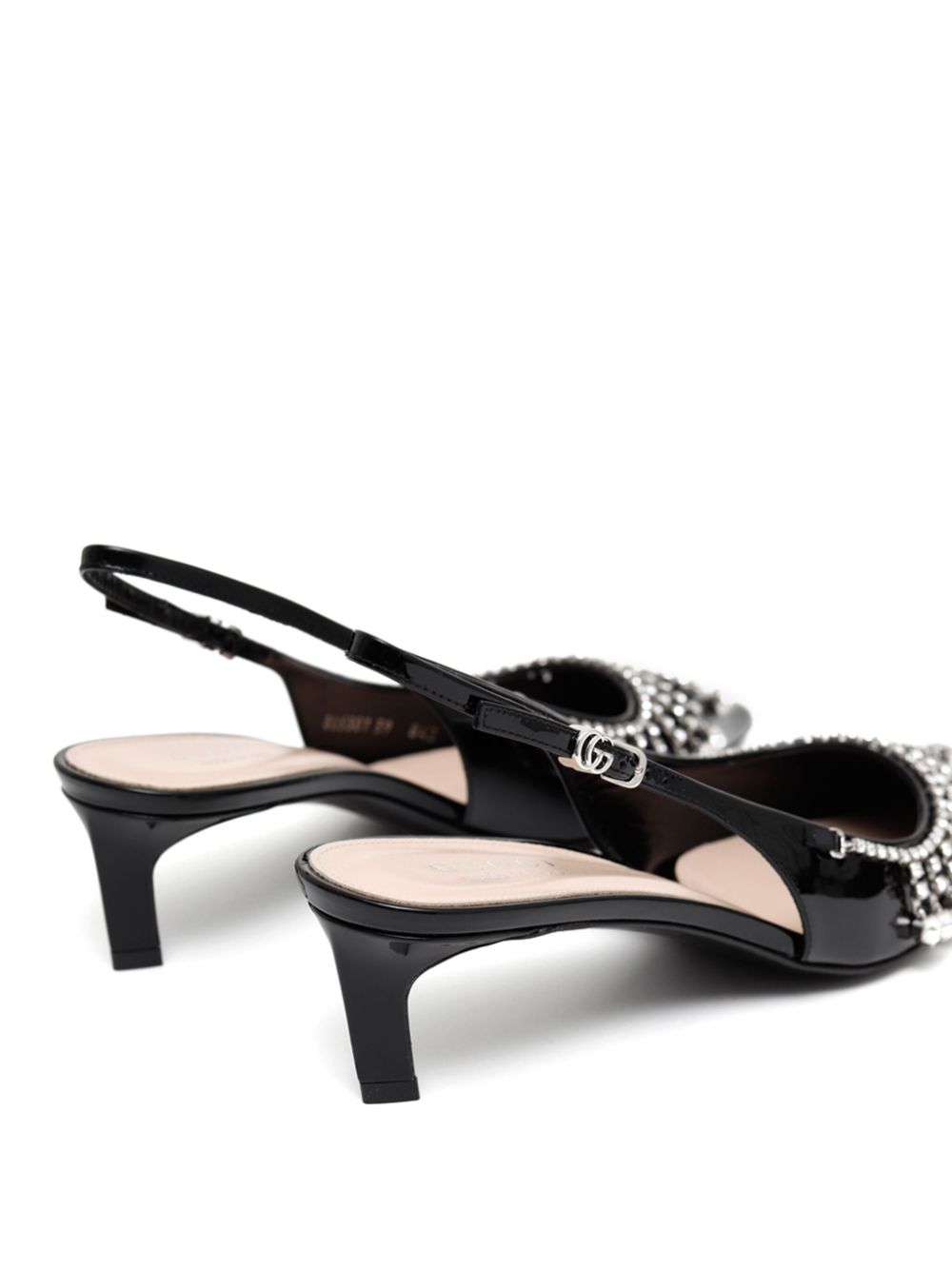 Gucci With Heel Black Outer: Patent Calf Leather