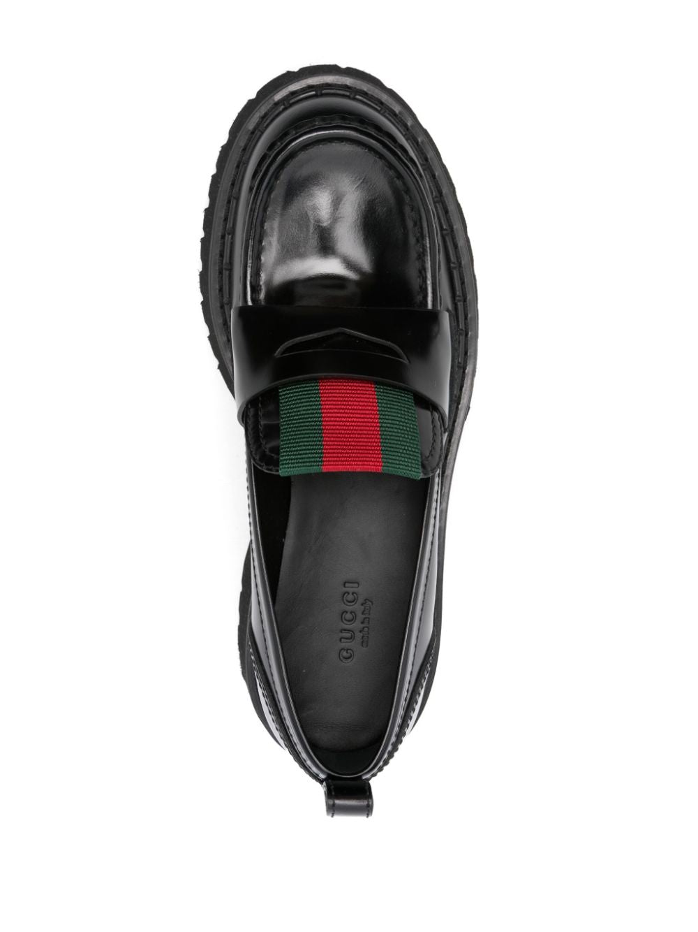 Gucci Flat Shoes Black Outer: Fabric