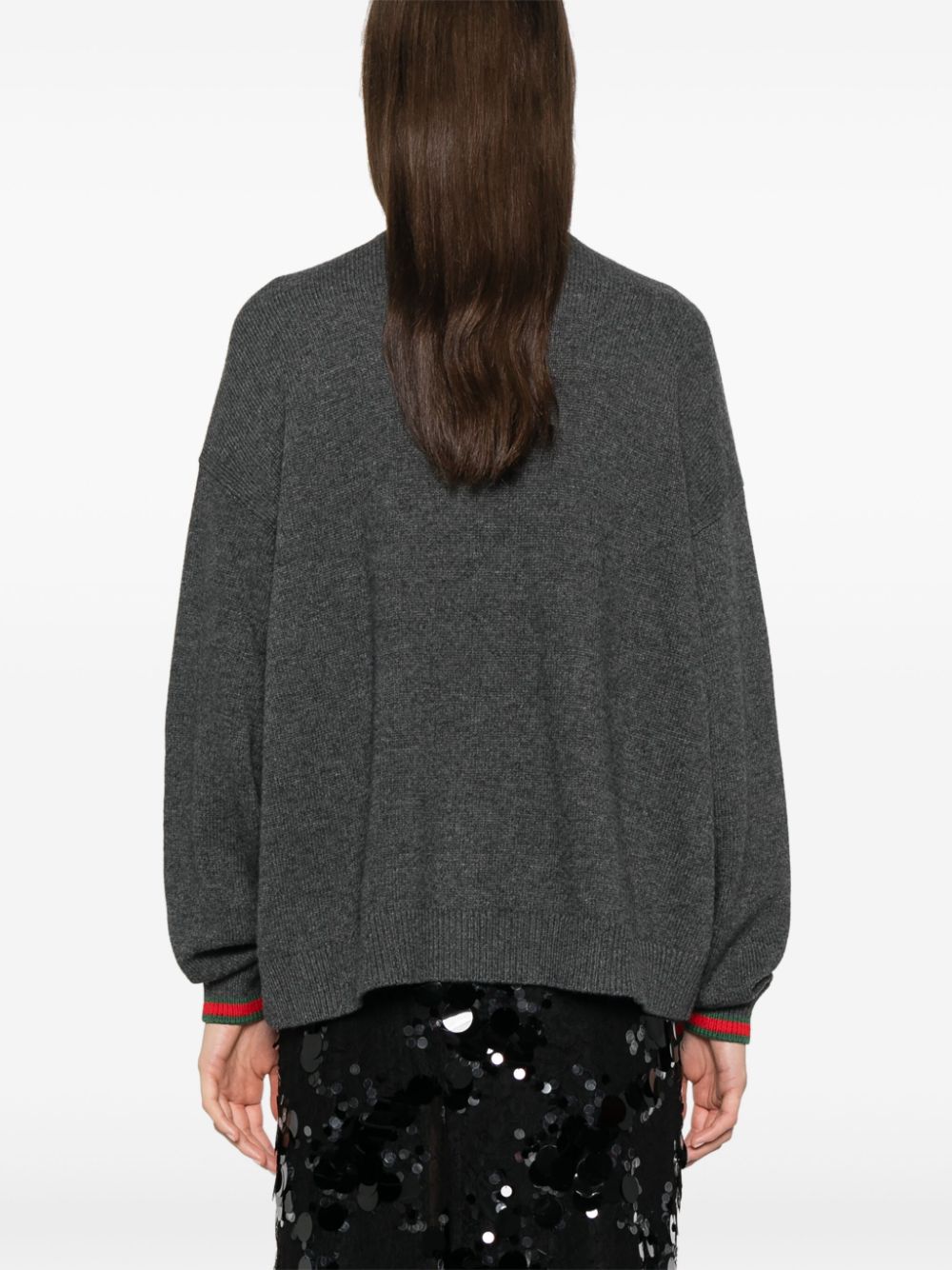 Gucci Sweaters Grey Wool Cashmere