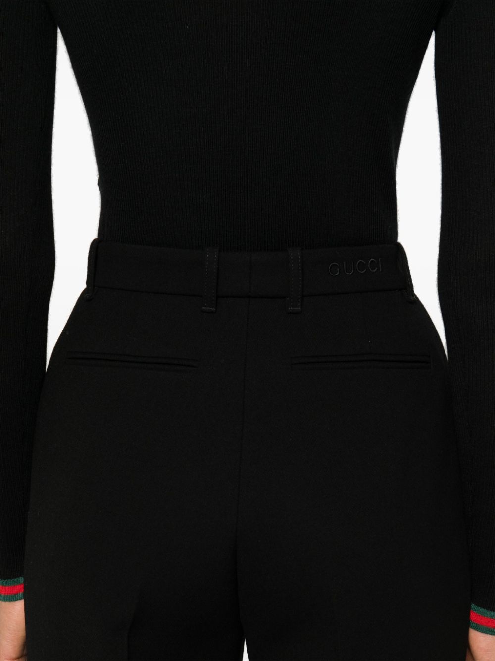 Gucci Trousers Black Lining: Acetate