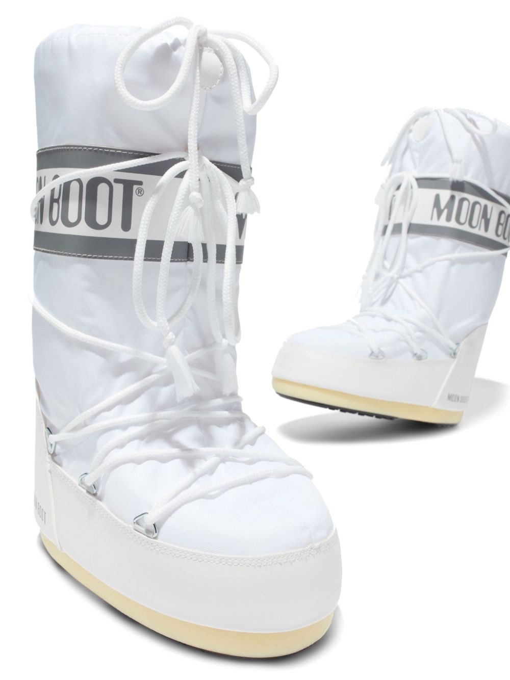 Moon Boot White Sole: Rubber Outer: Polyamide