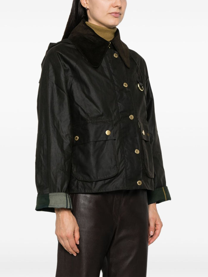 Barbour Jackets Green Outer: wax