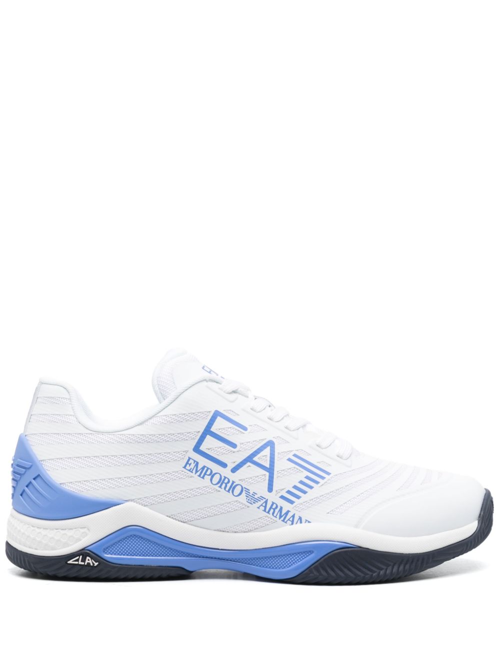 Ea7 Sneakers Grigio Exterior: Polyurethane