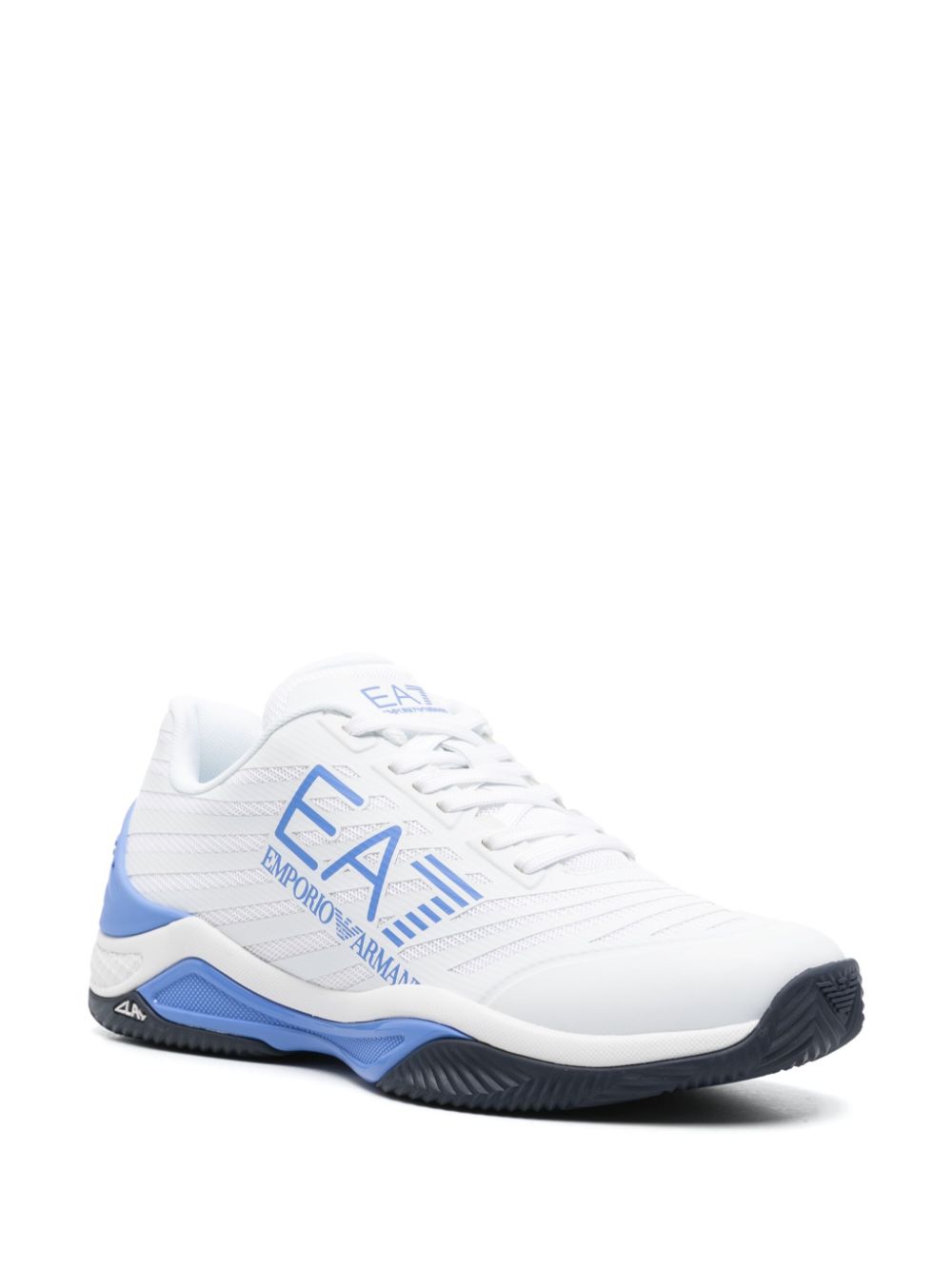 Ea7 Sneakers Grigio Exterior: Polyurethane