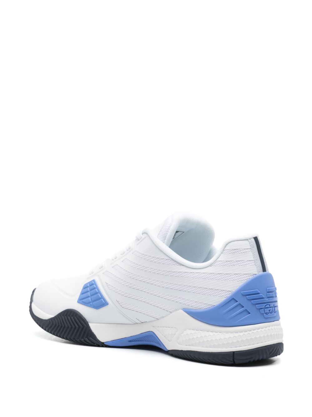 Ea7 Sneakers Grigio Exterior: Polyurethane