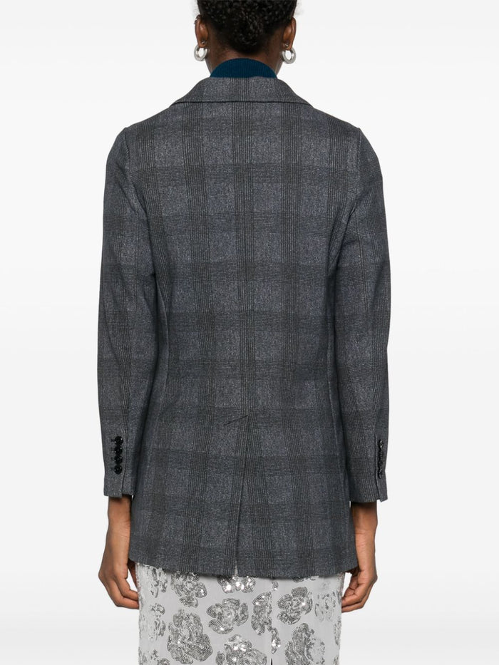 Circolo 1901 Jackets Blue Cotton Elastane