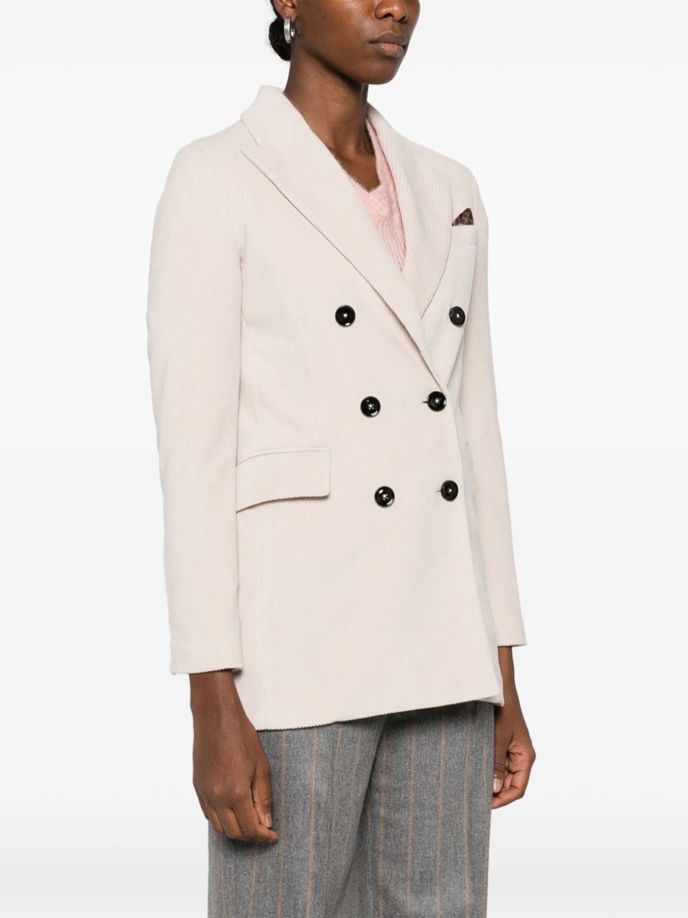 Circolo 1901 Jackets Cream Cotton Elastane