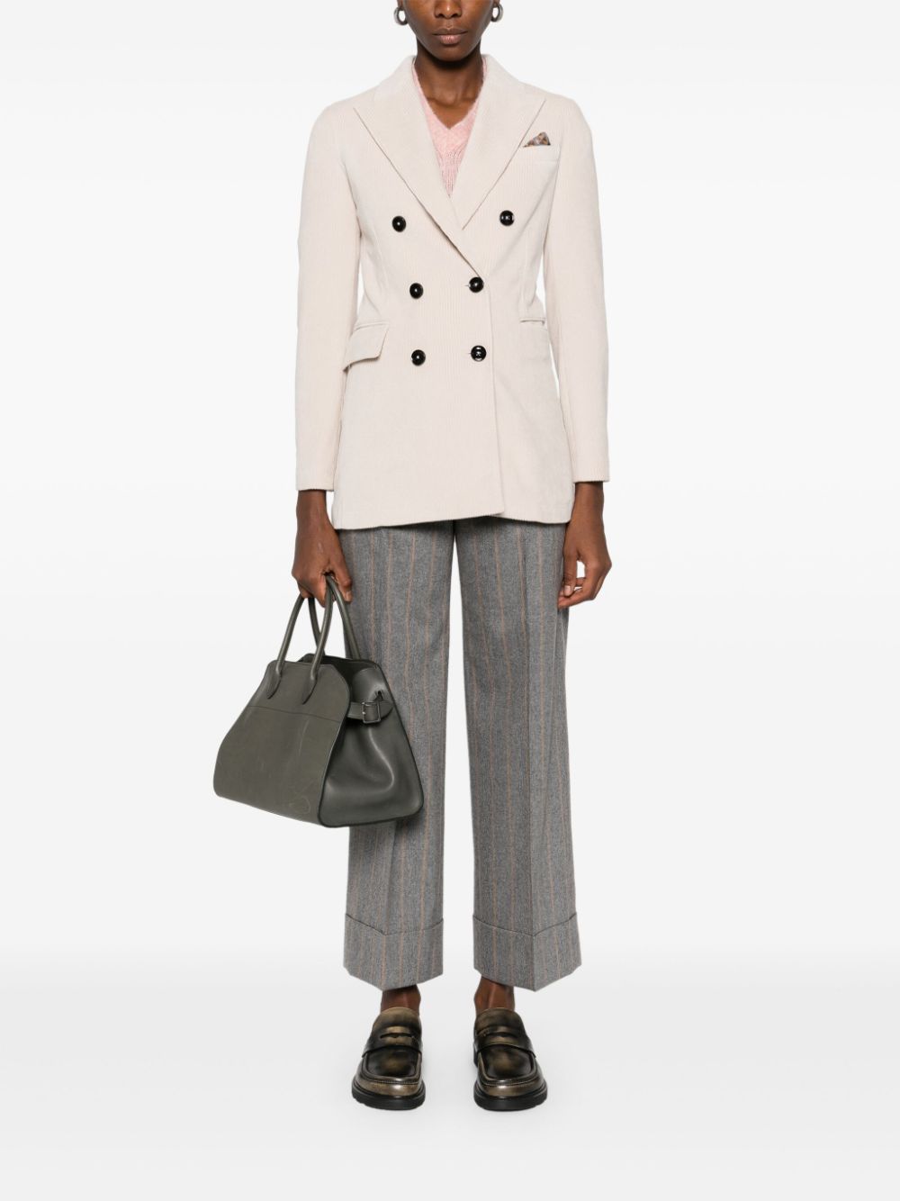 Circolo 1901 Jackets Cream Cotton Elastane