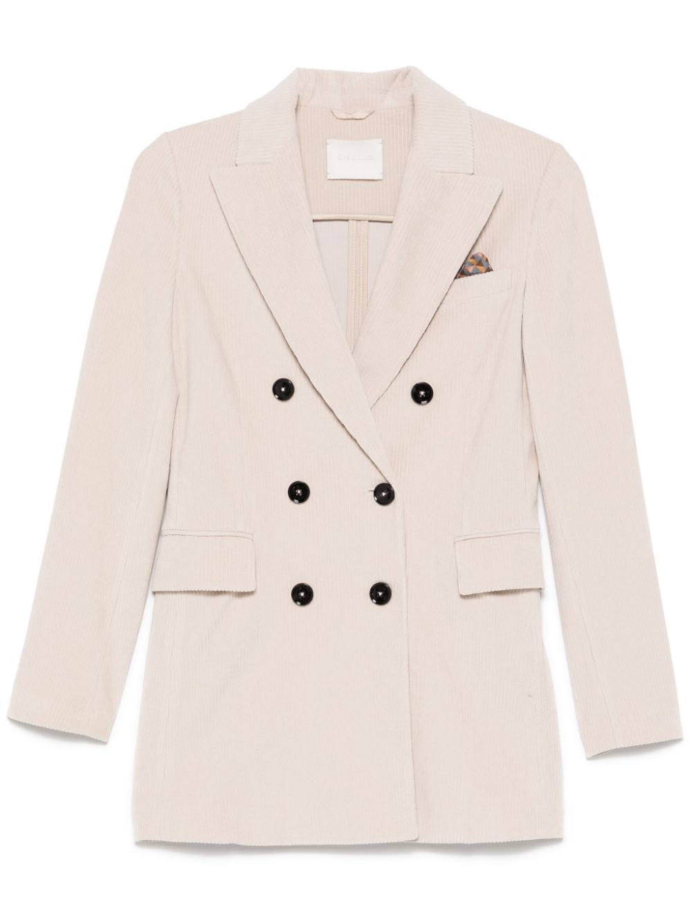 Circolo 1901 Jackets Cream Cotton Elastane