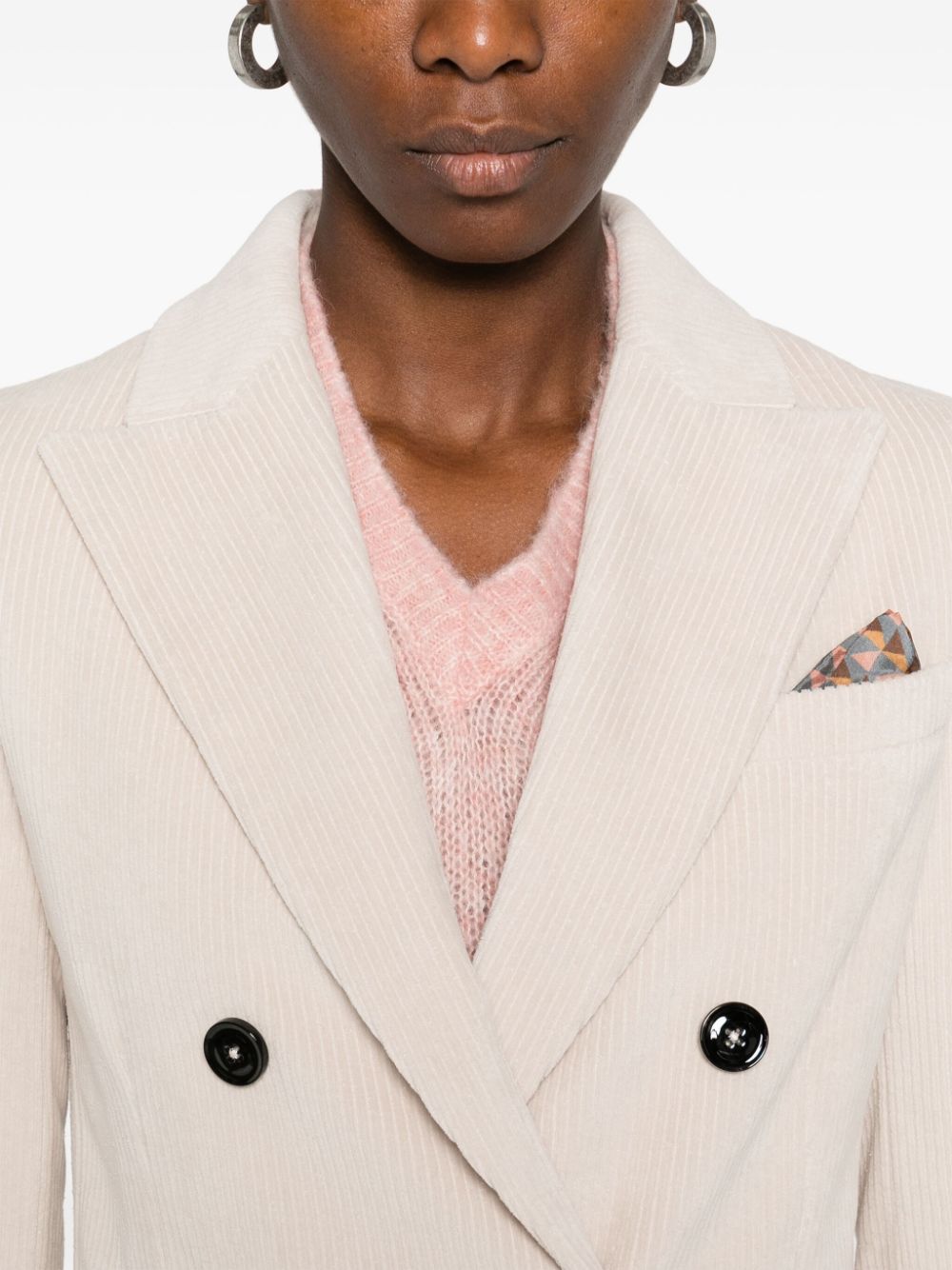 Circolo 1901 Jackets Cream Cotton Elastane