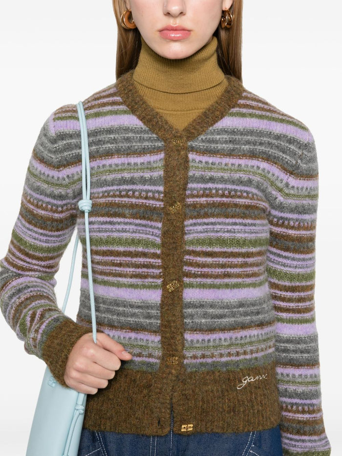 Ganni Sweaters Green