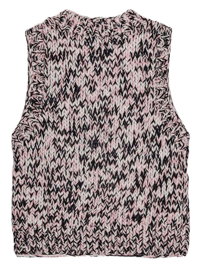 Ganni Sweaters Pink Wool