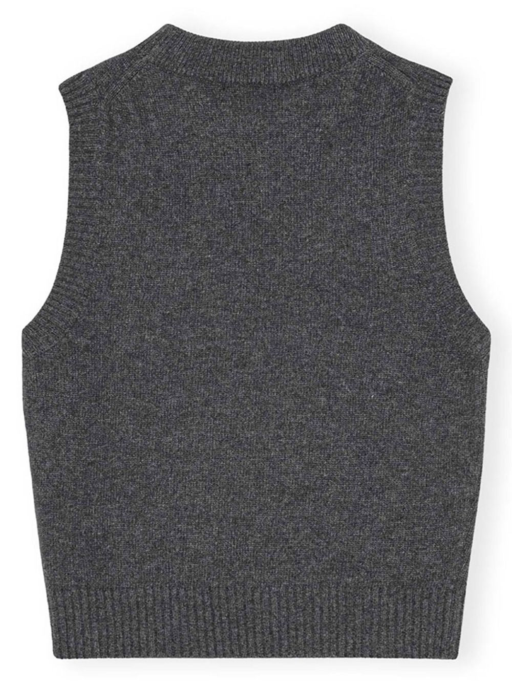 Ganni Sweaters Grey