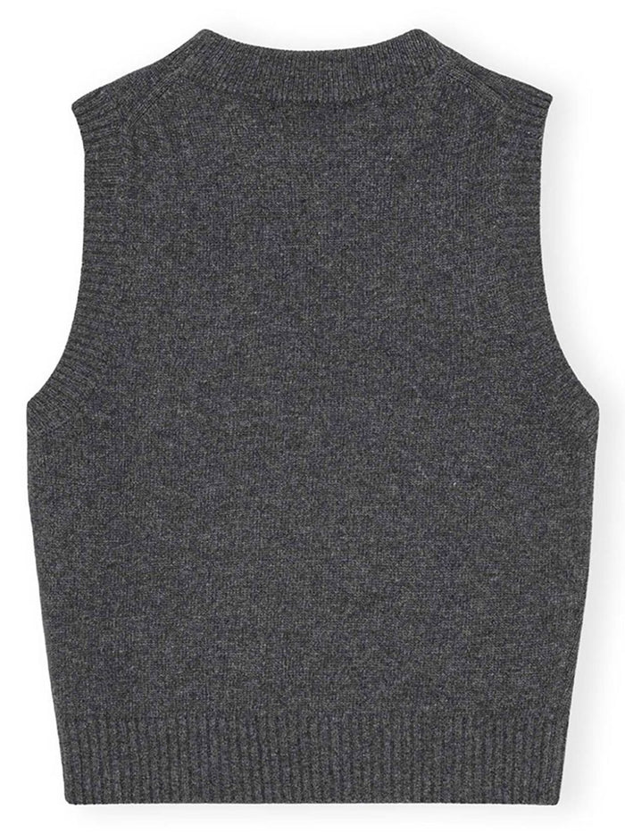 Ganni Sweaters Grey