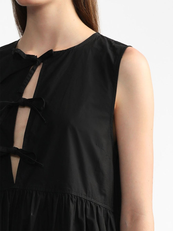 Ganni Dresses Black Cotton
