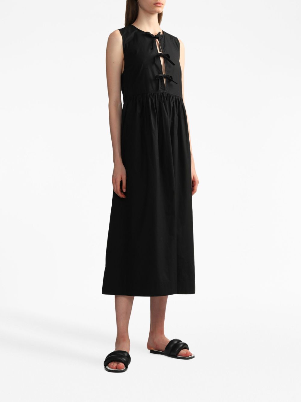 Ganni Dresses Black Cotton