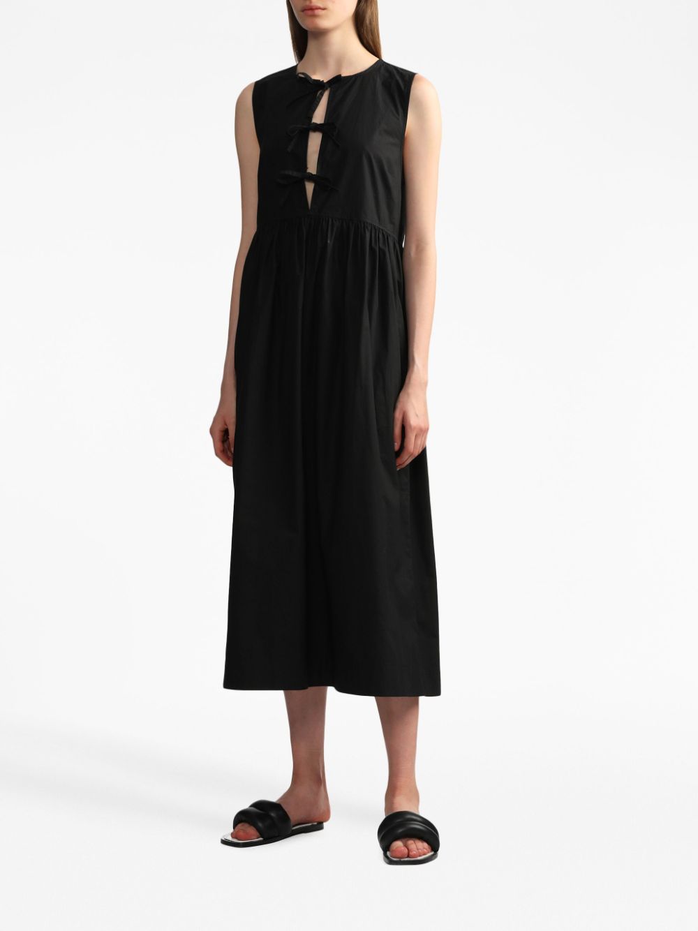 Ganni Dresses Black Cotton