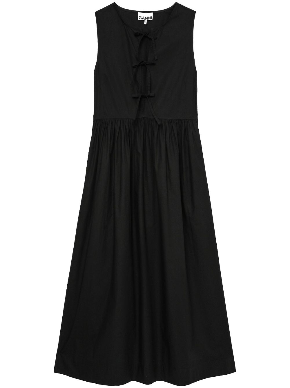 Ganni Dresses Black Cotton
