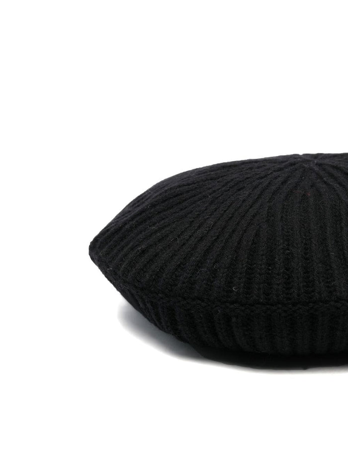 Ganni Hats Black Wool