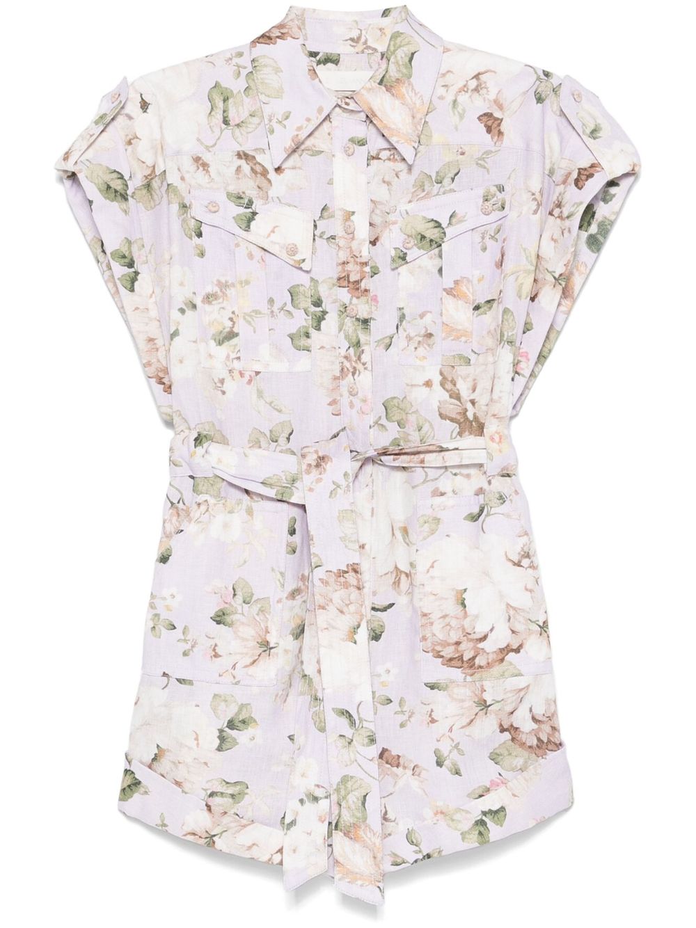 Zimmermann Dresses Lilac Linen