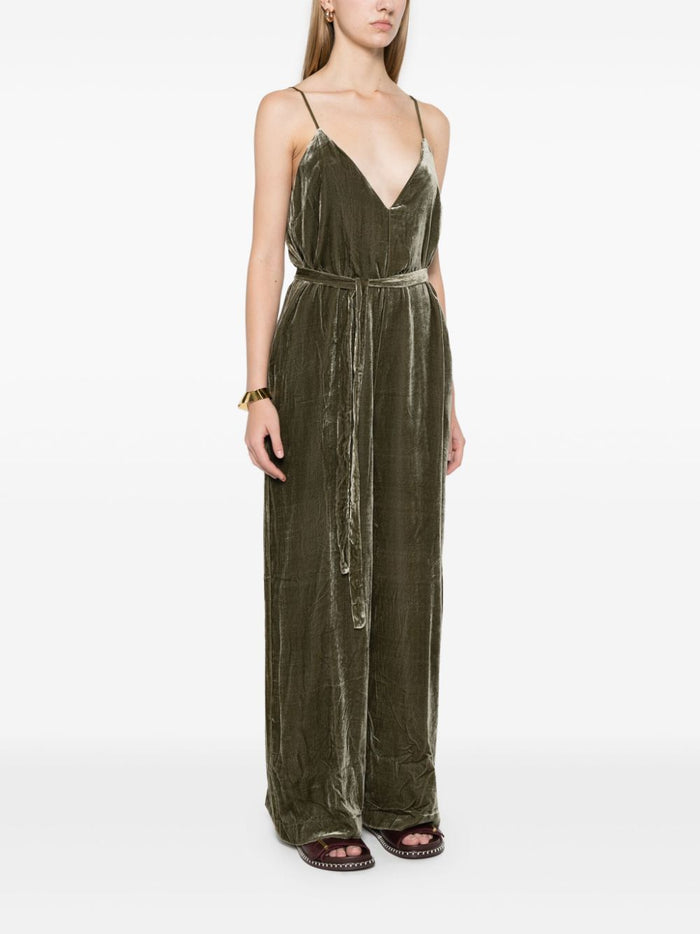 GOLD HAWK Dresses Green Rayon Silk